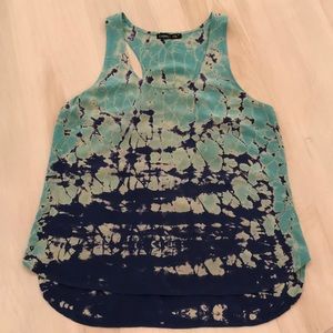 Gypsy 05 Tie Dye Silk Tank Top - Size M